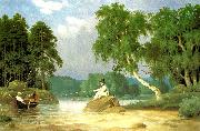 broderna von wrights metfiskare china oil painting reproduction